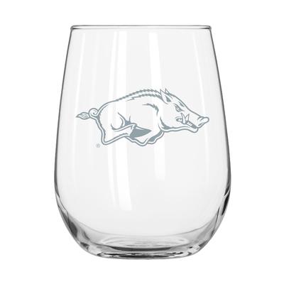 Arkansas Frost Curved Beverage Glass