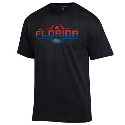 Florida Champion Vertical Football Tee