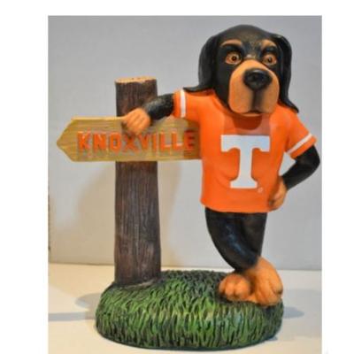 Tennessee Painted Mascot Figurine with Sign