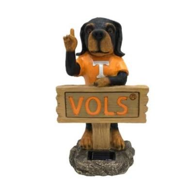 Tennessee Solar Resin Statue with Sign