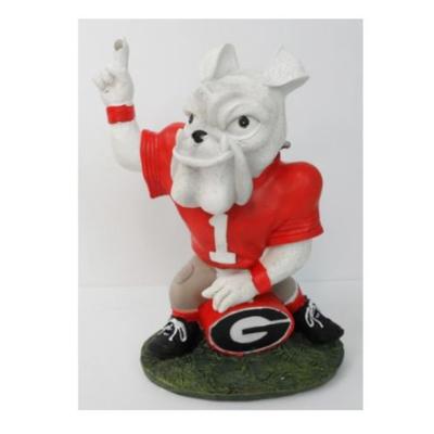 Georgia Painted Mascot Figurine