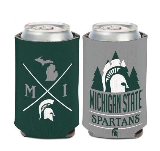  Michigan State 12 Oz Hipster Can Cooler