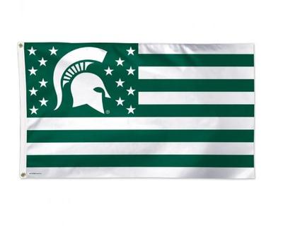 Michigan State Striped Flag