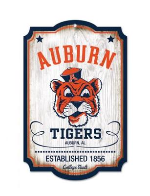 Auburn Vault Wood Sign