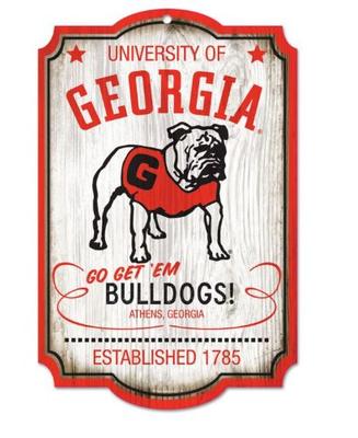 Georgia Vintage Wood Sign