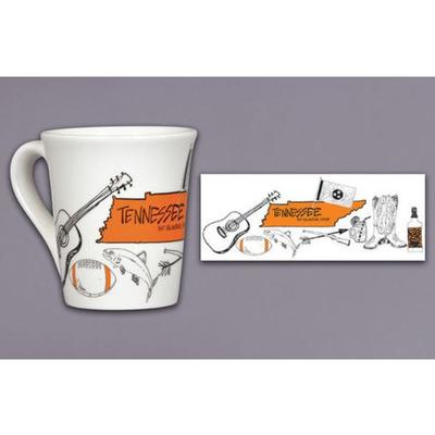 Magnolia Lane State Icons Mug
