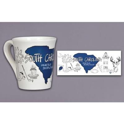 Magnolia Lane State Icons Mug