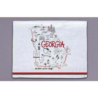 Magnolia Lane State Icons Towel