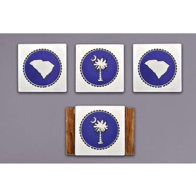 Magnolia Lane State Coaster Set