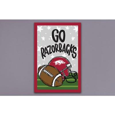 Arkansas Magnolia Lane Go Razorbacks Football Garden Flag