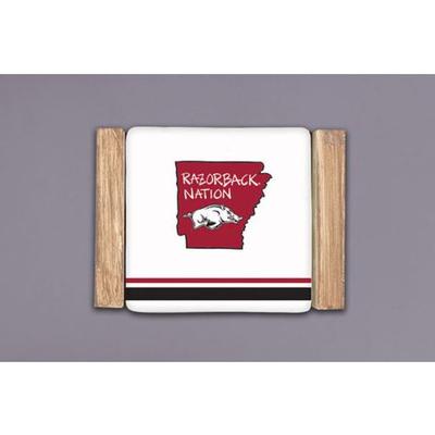 Arkansas Magnolia Lane Coaster Set