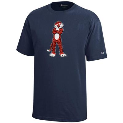 Auburn Champion Youth Giant Standing Aubie Tee