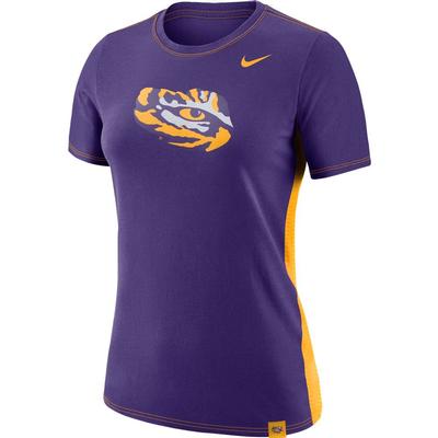 LSU Nike Women's Breath Short Sleeve Tee