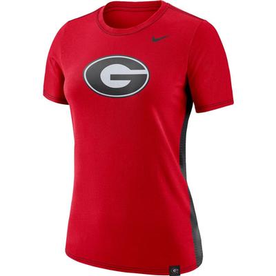 Georgia Nike Women's Breath Short Sleeve Tee