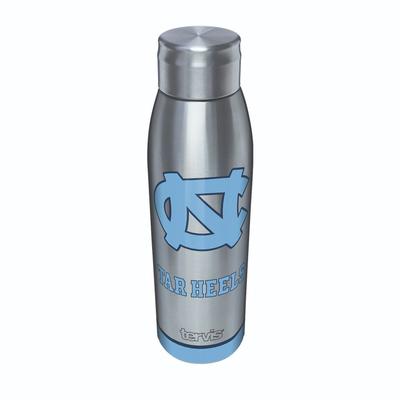 UNC Tervis 17 oz Stainless Slim Bottle