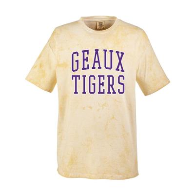LSU Summit Geaux Tigers Colorblast Arch Short Sleeve Tee