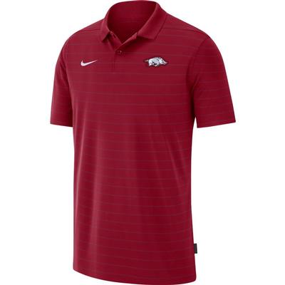 Arkansas Men's Nike Victory Coach Polo