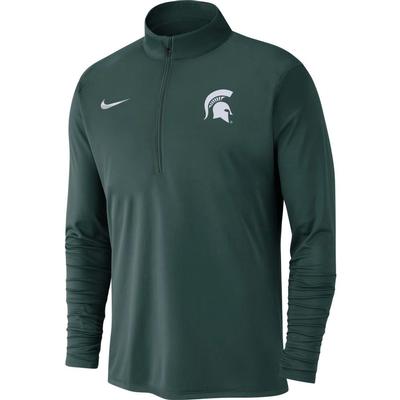 Michigan State Nike Men's Dry Pacer Quarter Zip Pullover