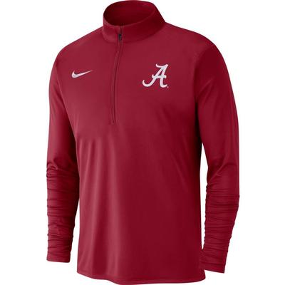 Alabama Nike Men's Dry Pacer Quarter Zip Pullover