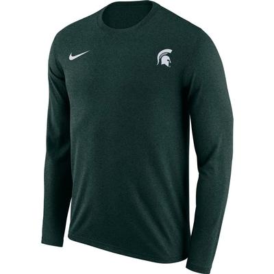 Michigan State Nike Men's Legend Velocity Long Sleeve Tee