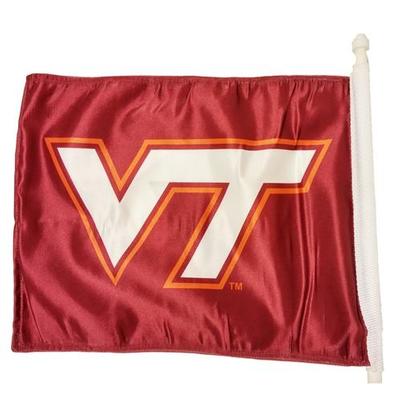 Virginia Tech Car Flag 