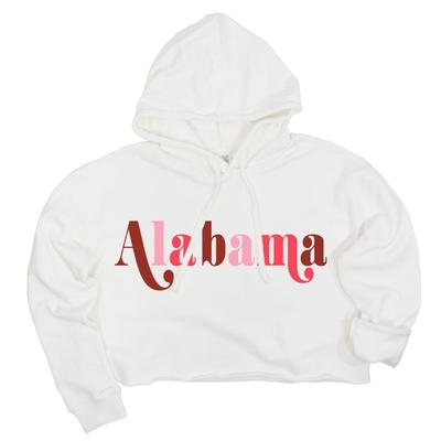 Alabama Kickoff Game On Cropped Hoodie