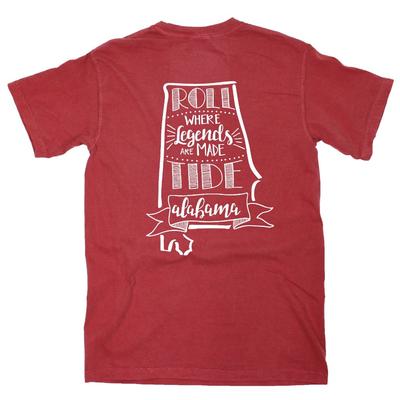 Alabama Kickoff Pep Squad Comfort Colors Pocket Tee