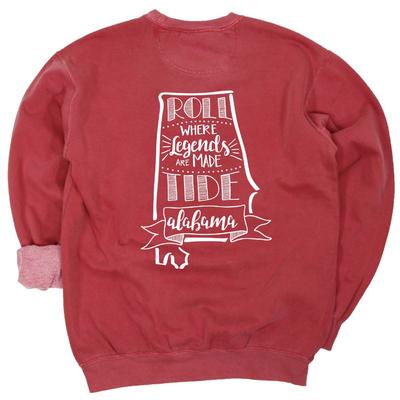 Alabama Kickoff Pep Squad Comfort Colors Crew