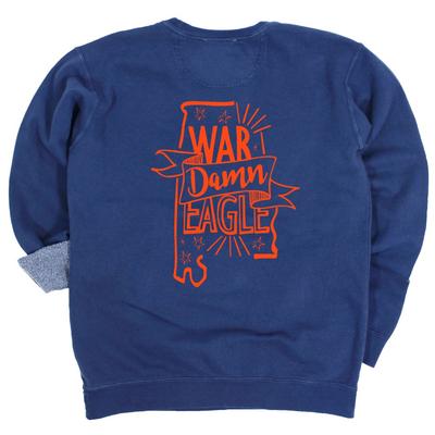 Auburn Kickoff Pep Squad Comfort Colors Crew