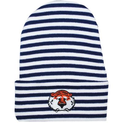 Auburn Infant Creative Knitwear Aubie Striped Knit Cap