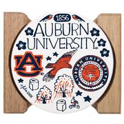 Auburn Tigers Julia Gash Drink Coasters (4 Pack)