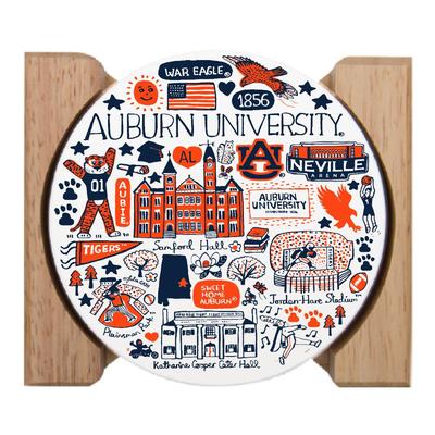 Auburn Tigers Julia Gash Drink Coasters (4 Pack)