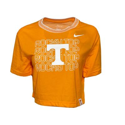 Tennessee Nike Women's Slub Crop Tee