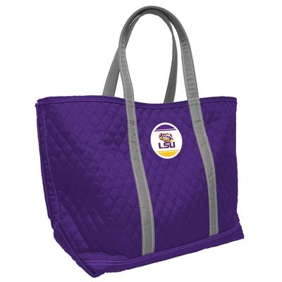 LSU 24 X 15 Quilted Merit Tote
