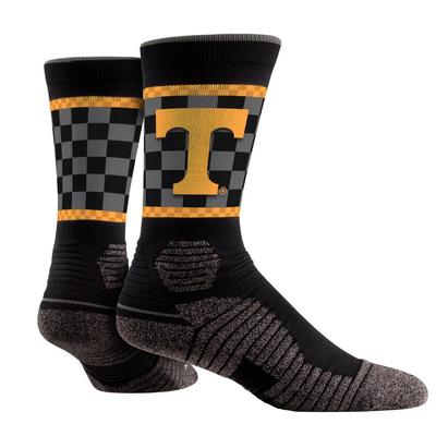 Tennessee Checkerboard Print Performance Sock