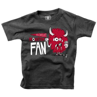 Georgia Toddler Monster Fan Short Sleeve Tee