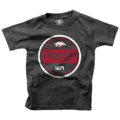 Arkansas Kids Circle Short Sleeve Tee