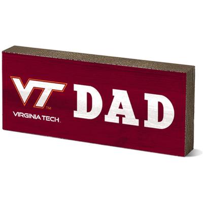 Virginia Tech Legacy Dad Mini Table Block