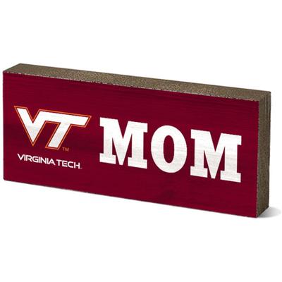 Virginia Tech Legacy Mom Mini Table Block