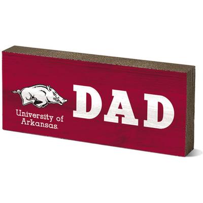 Arkansas Legacy Dad Mini Table Block