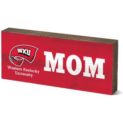 Western Kentucky Legacy Mom Mini Table Block