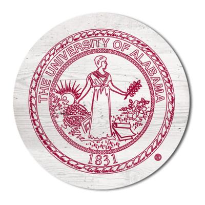 Alabama Legacy 2.5 X 2.5 School Seal Magnet