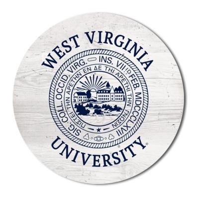 West Virginia Legacy 2.5 X 2.5 School Seal Magnet