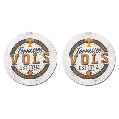 Tennessee Legacy 2pk Ring of Honor Car Coaster
