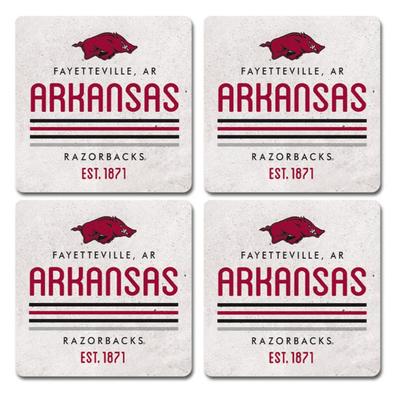 Arkansas Legacy 4pk Parallel Coaster