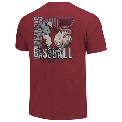 Arkansas Vault Baseball Short Sleeve Comfort Colors Tee