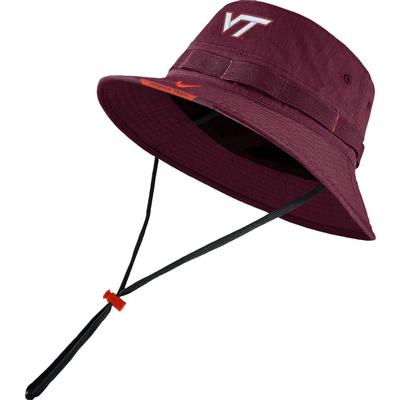 Virginia Tech Men's Nike Sideline Dry Bucket Hat