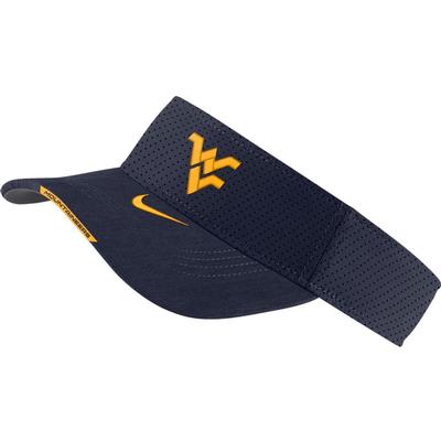 West Virginia Men's Nike Aero Visor