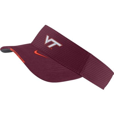 Virginia Tech Men's Nike Aero Visor