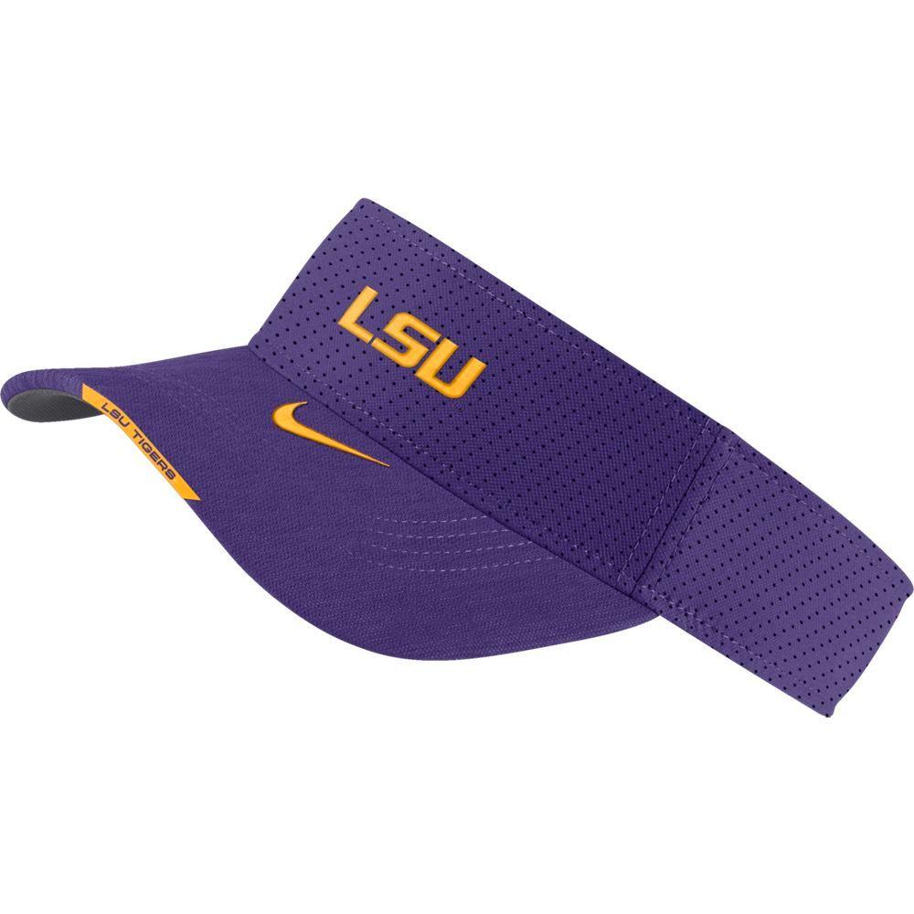 LSU LSU Men's Nike Aero Visor Alumni Hall